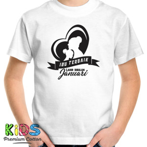 Kaos tshirt Mom lahir di Januari