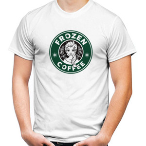 Kaos Frozen Elsa Disney Coffee