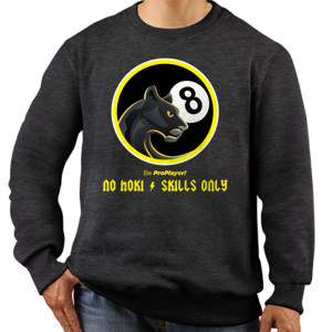 Jaket Sweater 8ball | Head of Panther | billiArt Sweeter