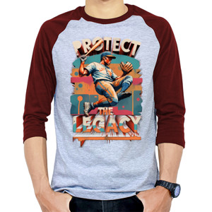 Kaos Raglan protect the legacy