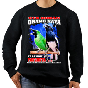Jaket Sweater Gabungan Burung