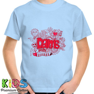 Kaos Name Doodle (Customize)