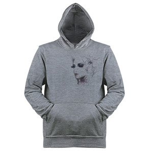 Jaket Hoodie Shape of Flowers