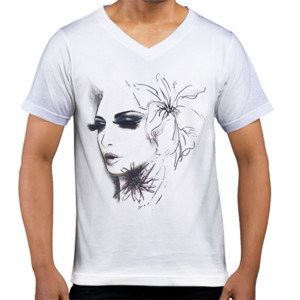 Kaos  Shape of Flowers