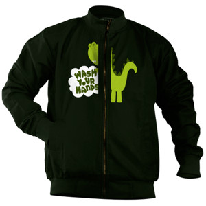 Jaket Bomber Wash Your Hands