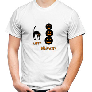 Kaos Funny Smiling Pumpkins
