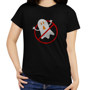 Kaos Cute Cartoon Red Ghost