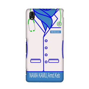 PERAWAT HIJAB BLUE Casing HP