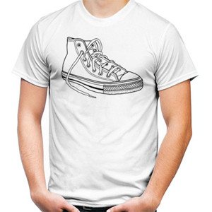 Kaos Converse Shoes Sketch 2