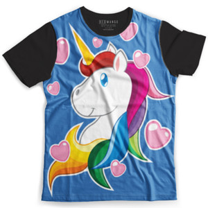 Kaos Fullprint Lovely Unicorn