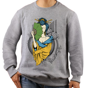 Jaket Sweater Geisha - premium