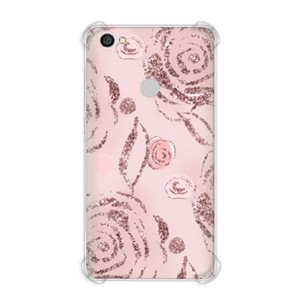 Casing HP Pink Glitter Rose