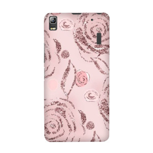 Pink Glitter Rose Casing HP