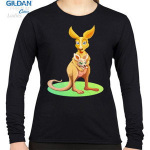 Kaos Cute Kangaroo - Kaos Kanguru Keren