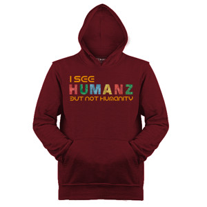 Jaket Hoodie I SEE HUMANZ BUT NOT HUMANITY
