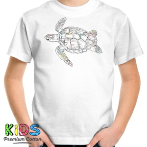 Kaos Turtle Simple Elegant - Kura-kura Sederhana Elegan