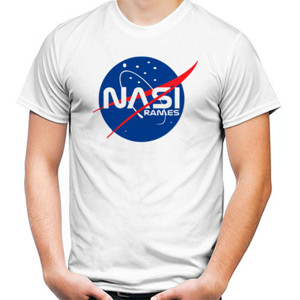 Kaos NASI RAMES - Kaos Kata Kata Lucu