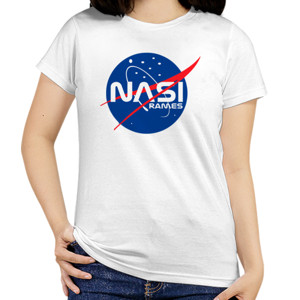 Kaos NASI RAMES - Kaos Kata Kata Lucu