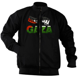 Jaket Bomber SOLIDARITY WITH GAZA PALESTINE