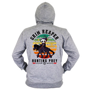 Hoodie Zipper Hoodie Zipper resleting grim reaper 