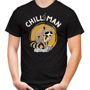 Kaos Racoon chill man