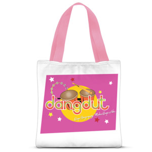 Tas Tote Fullprint Edisi Dangdut