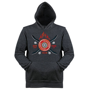 Jaket Hoodie Skateboard Fire