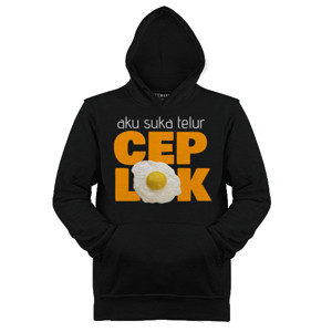 Jaket Hoodie Kaos Telur Ceplok