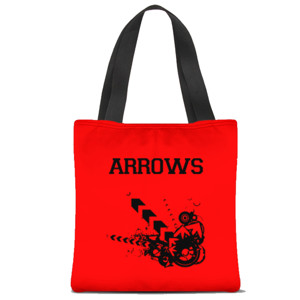 Tas Tote Fullprint arrows bag