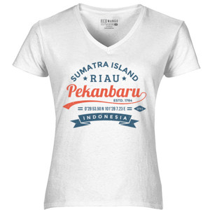 Kaos Pekanbaru (vintage - grunge) - Wanita