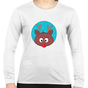 Kaos Deer - Kaos Wanita Lengan Panjang by Co_mbro