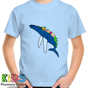 Kaos Cute Humpback Whale 4