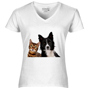 Kaos Kucing Anjing Couple
