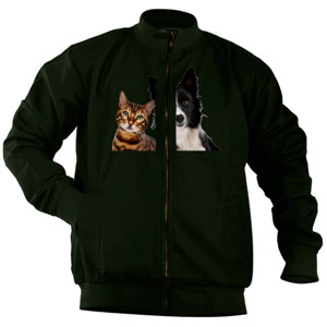 Jaket Bomber Kucing Anjing Couple