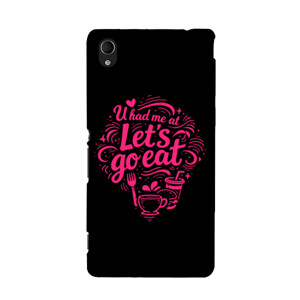 Valentine Love Food Typography Casing HP