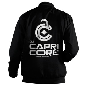 Jaket Bomber Bomber Zipper - Hitam