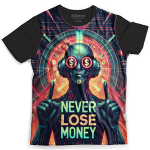 Kaos Fullprint Never Lose Money - Investor Saham