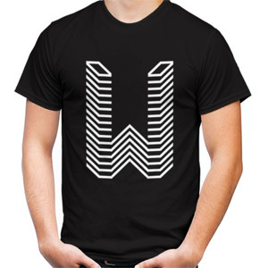 Kaos Logo huruf W gamer