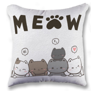 Bantal Cats 40x40 cm