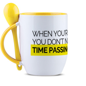 Mug Sendok Your Lie in April - When Youre Happy...