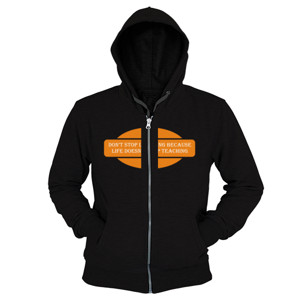 Hoodie Zipper kaos motivasi