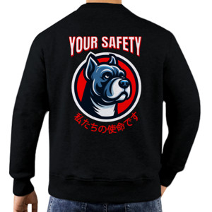 Jaket Sweater Your Safety is Our Mission
