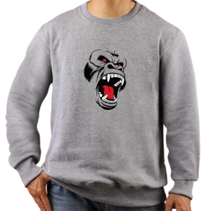 Jaket Sweater Gorilla Head