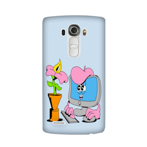 Layar bunga ceria Casing HP