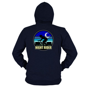 Hoodie Zipper Night Rider