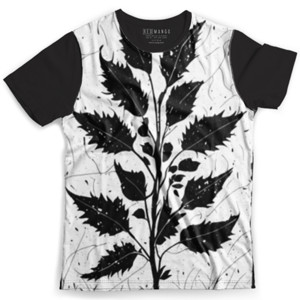 Kaos Fullprint Dedaunan 3