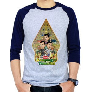 Kaos Raglan 3/4 Bocil Kampung Tumaritis