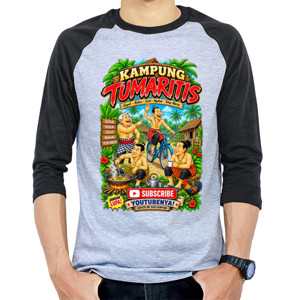 Kaos Raglan RAGLAN KAMPUNG TUMARITIS JAWA