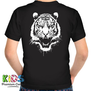 Kaos Kepala Macan Putih