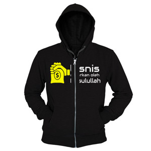 Hoodie Zipper bisnis